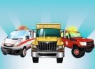 juego equipo de ambulancias