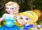 baby elsa frozen jugar